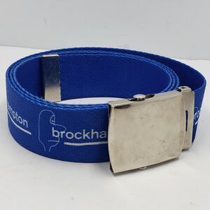 Brockhampton Saturation III Blue Logo Web Belt One Size Adjustable